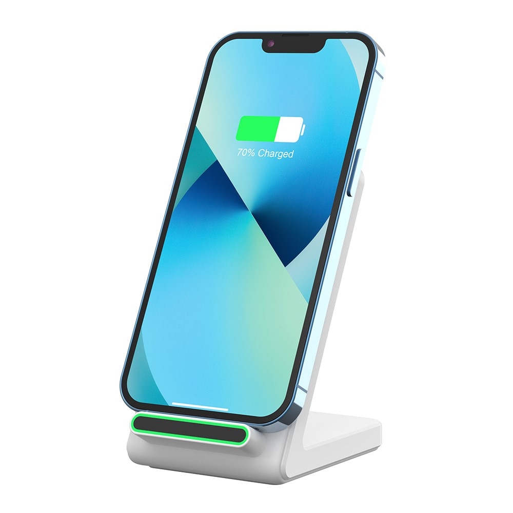 15W Wireless Charging Stand White