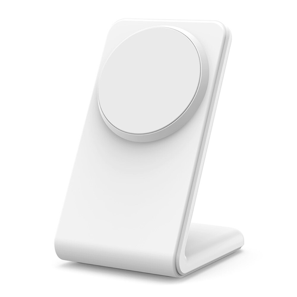 Modern Wireless Magnetic Charging Station White