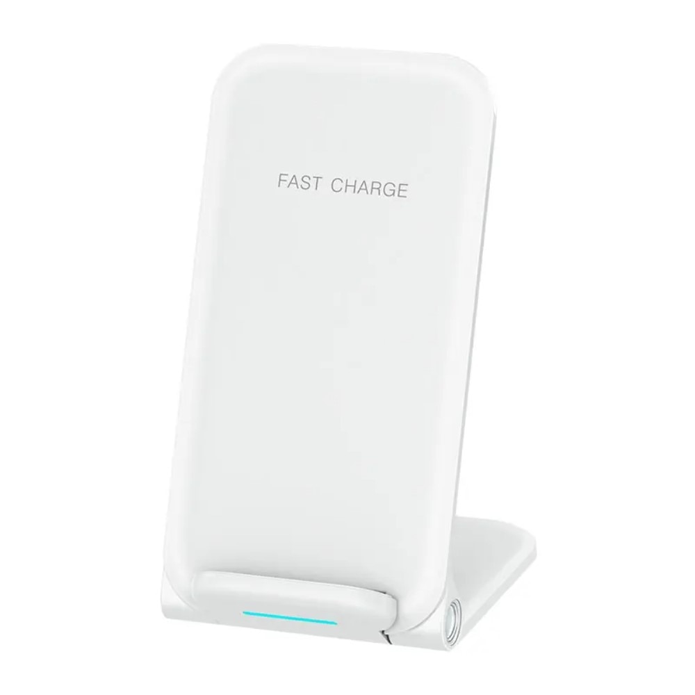 15W Wireless Foldable Charging Stand White