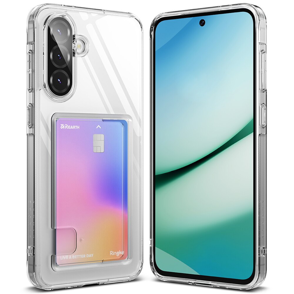 Samsung Galaxy A56 Fusion Card Case Transparent