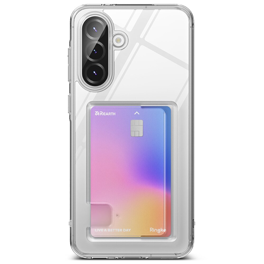 Samsung Galaxy A56 Fusion Card Case Transparent