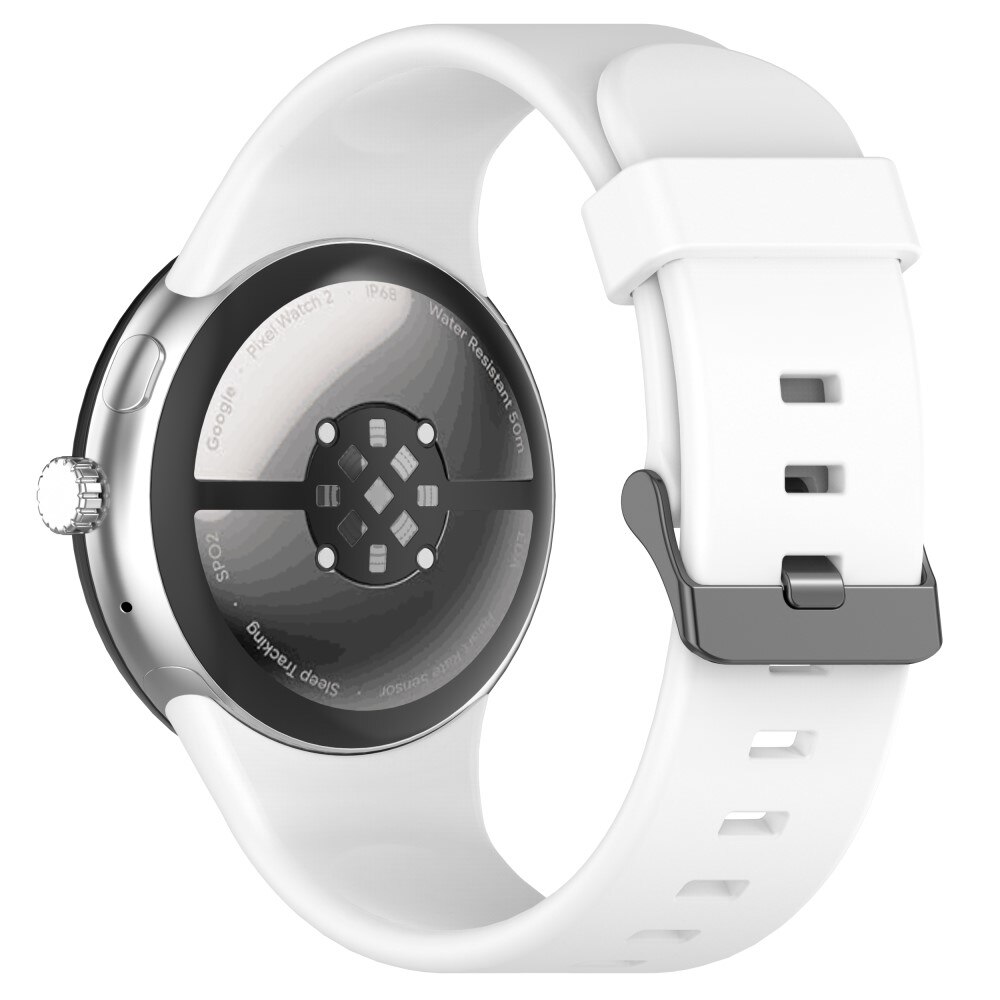 Google Pixel Watch 3 45mm Silicone Band White