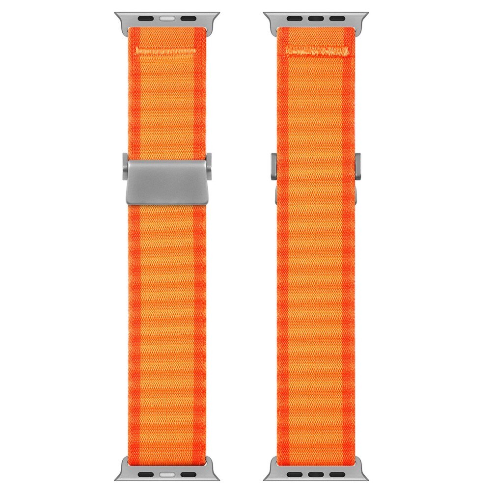 Apple Watch SE 44mm Active Nylon Band Orange