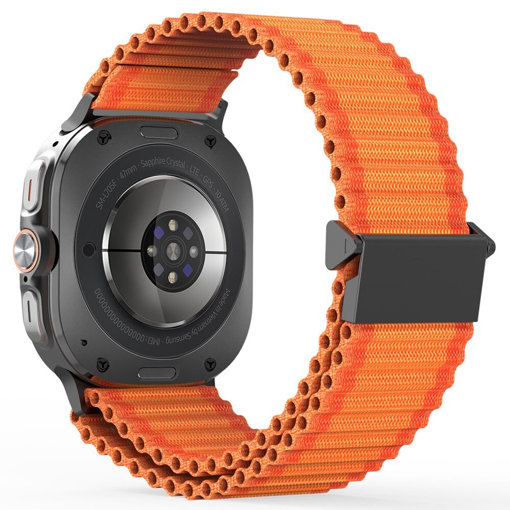 Samsung Galaxy Watch Ultra 47mm Active Nylon Band Orange