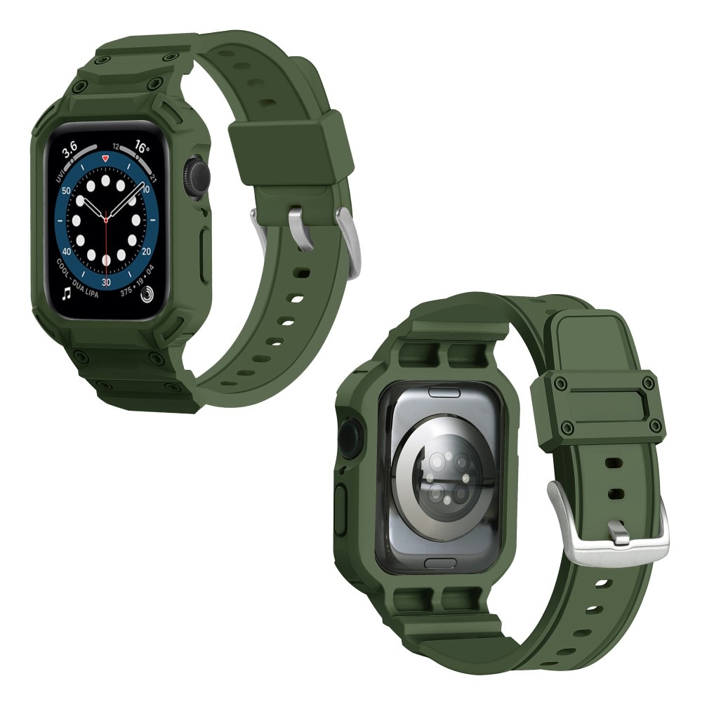 Apple Watch Series 10 46mm Adventure Band with Case Dark Green