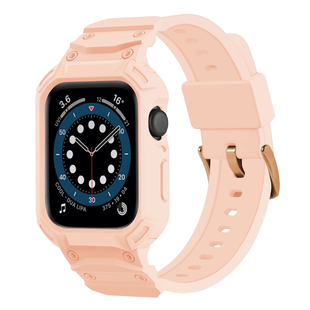 Apple Watch Series 10 42mm Adventure Band with Case Pink