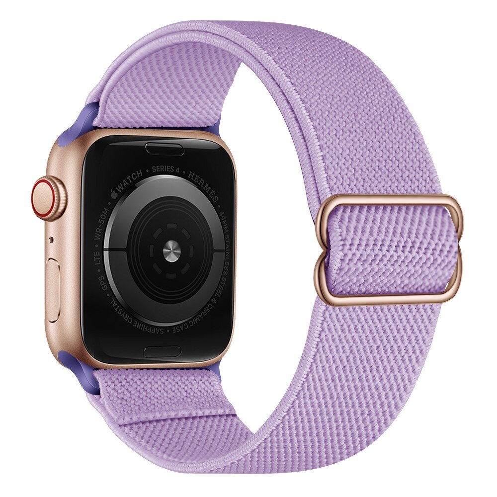 Apple Watch 41mm Series 9 Stretch Nylon Band Purple