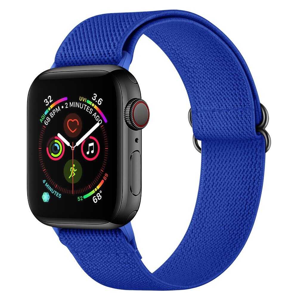Apple Watch 42/44/45 mm Nylon Stretch Blue Band