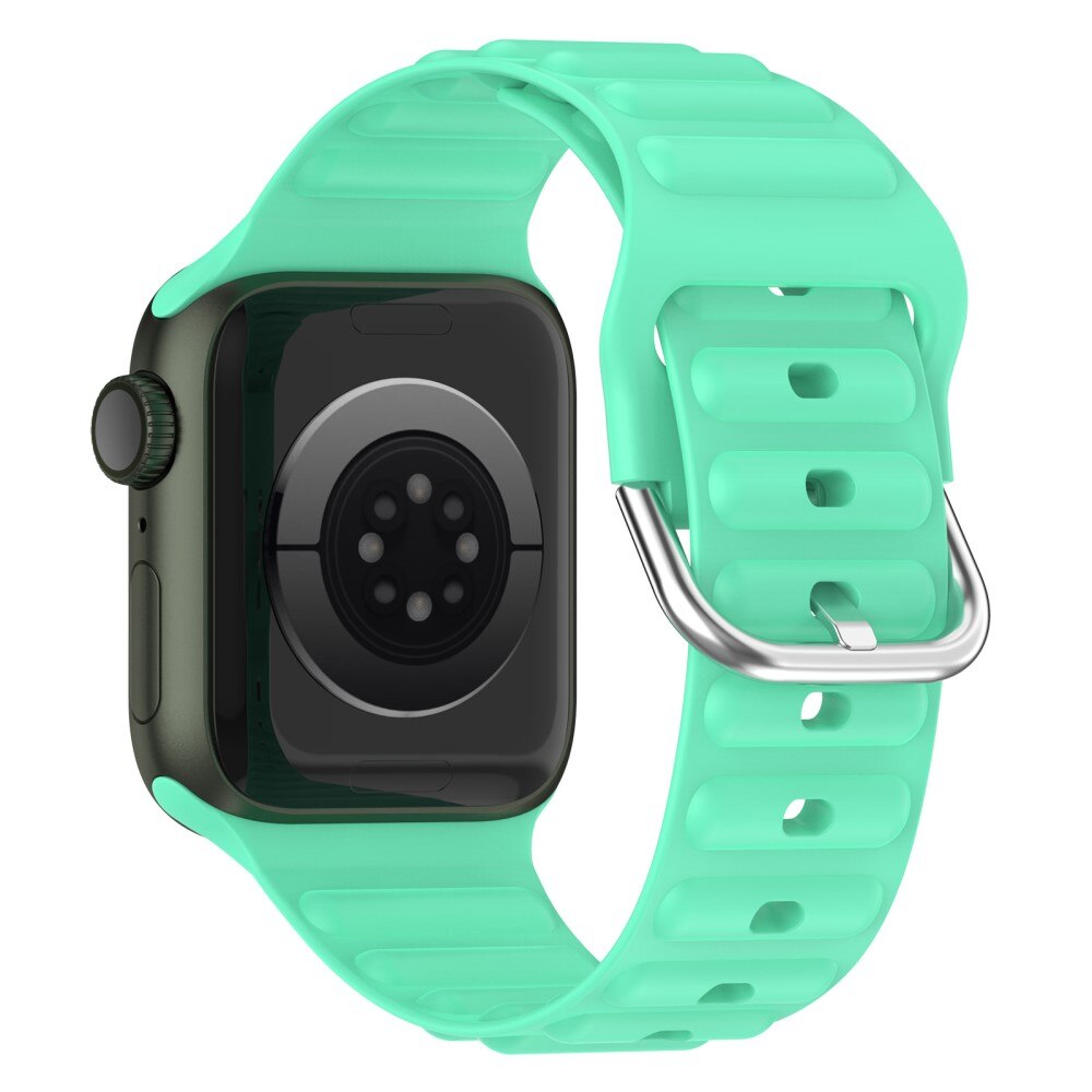 Apple Watch 45mm Series 7 Resistant Silicone Band Green