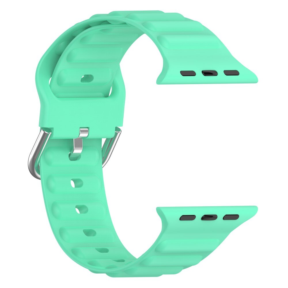 Apple Watch 45mm Series 9 Resistant Silicone Band Green