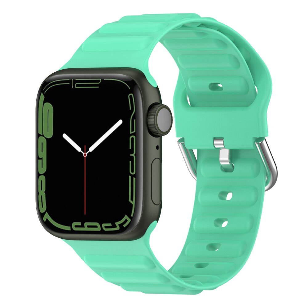 Apple Watch 45mm Series 9 Resistant Silicone Band Green