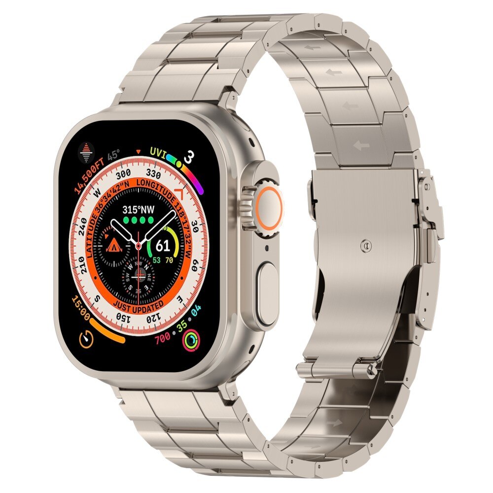 Apple Watch 45mm Series 8 Elevate Titanium Band Titan