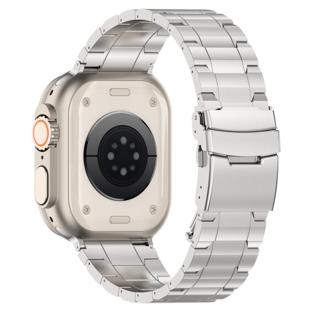 Apple Watch 42mm Elevate Titanium Band Silver