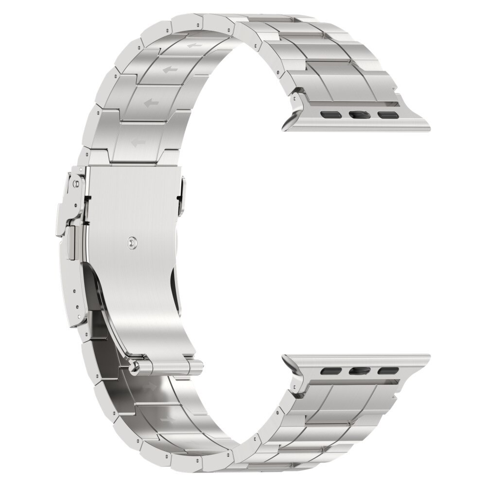 Apple Watch 44mm Elevate Titanium Band Silver