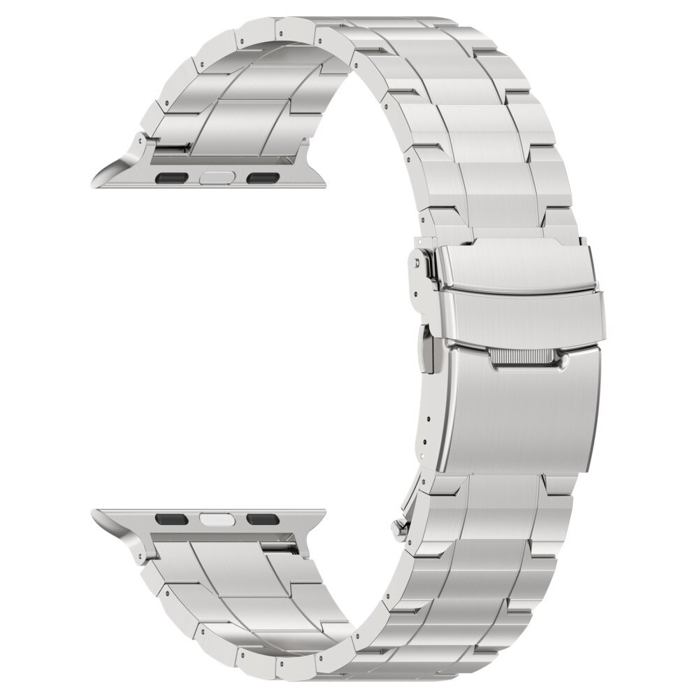 Apple Watch 44mm Elevate Titanium Band Silver