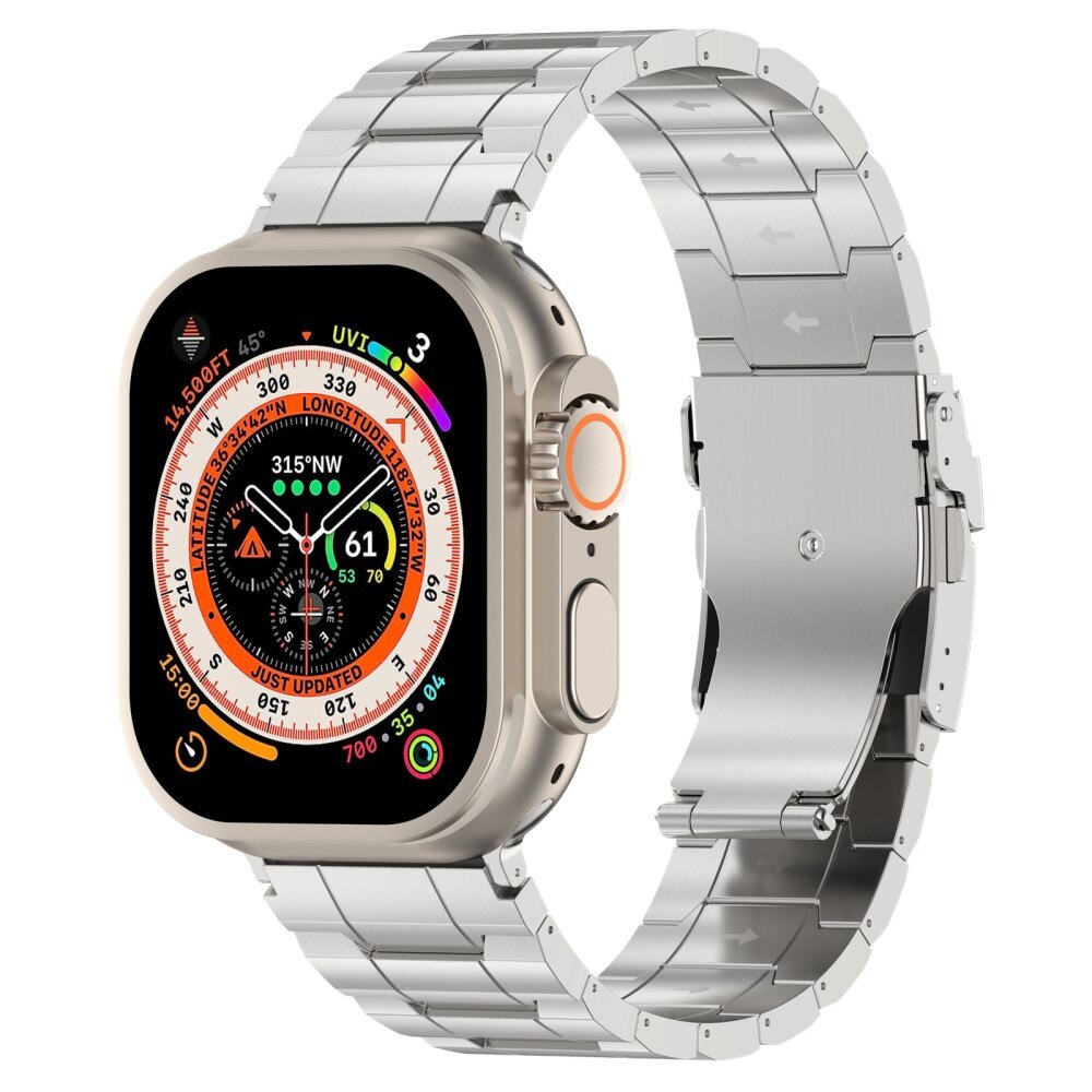 Apple Watch Series 10 46mm Elevate Titanium Band Silver