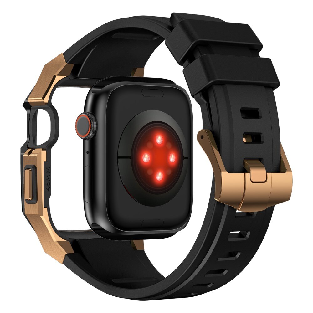 Apple watch series hot sale 4 black and gold