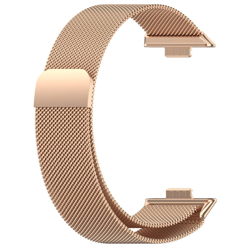 Huawei Watch Fit 3 Milanese Loop Band Rose Gold