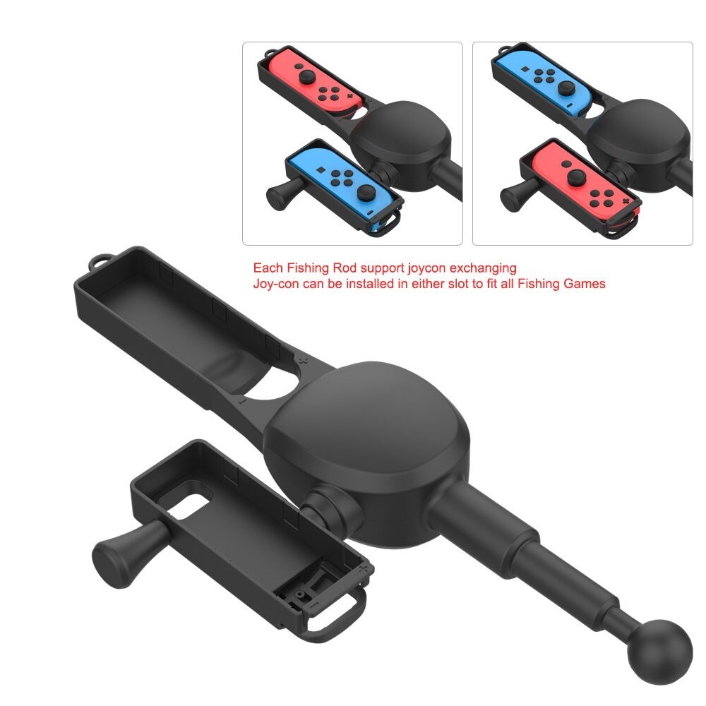 Joy-Con Fishing Rod for Nintendo Switch Black