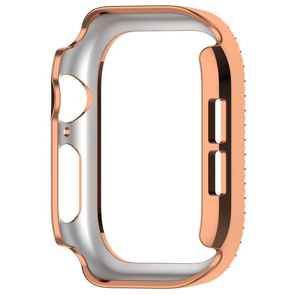 Apple Watch Series 10 42mm Rhinestone Case Rose Gold