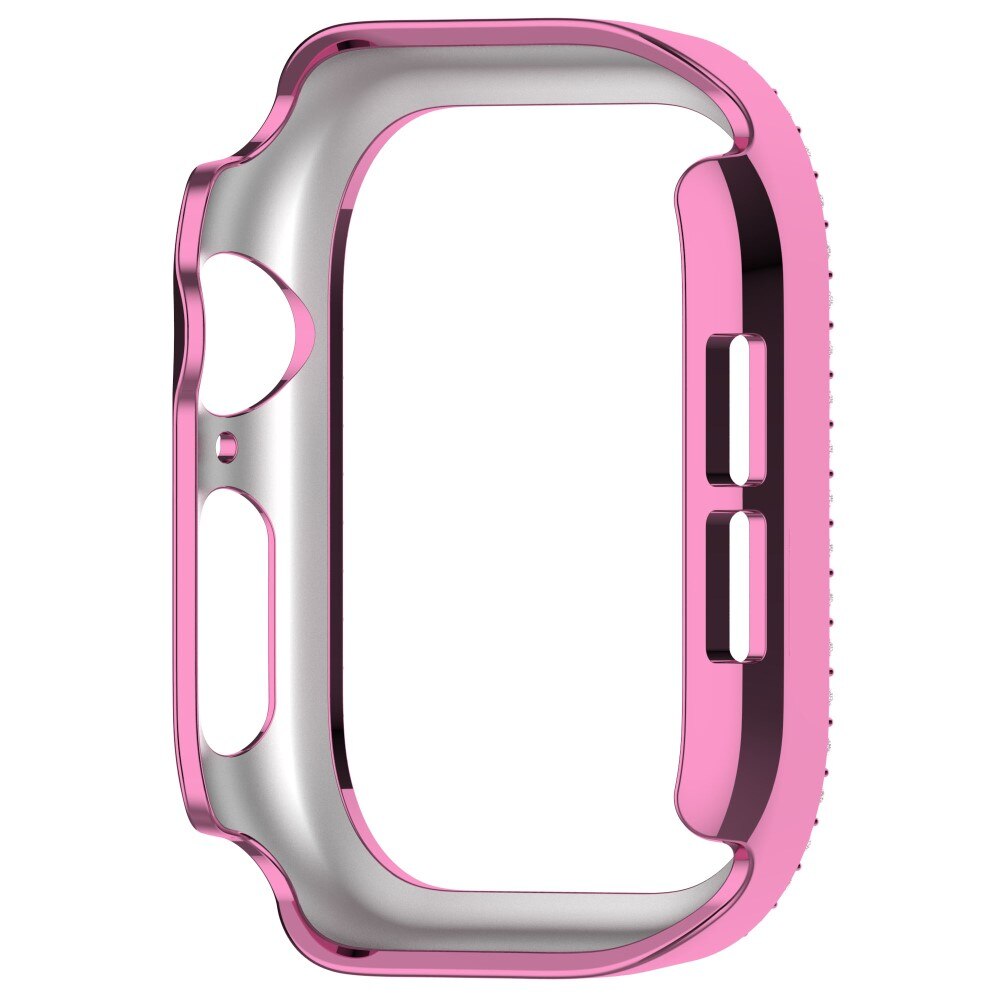 Apple Watch Series 10 42mm Rhinestone Case Pink