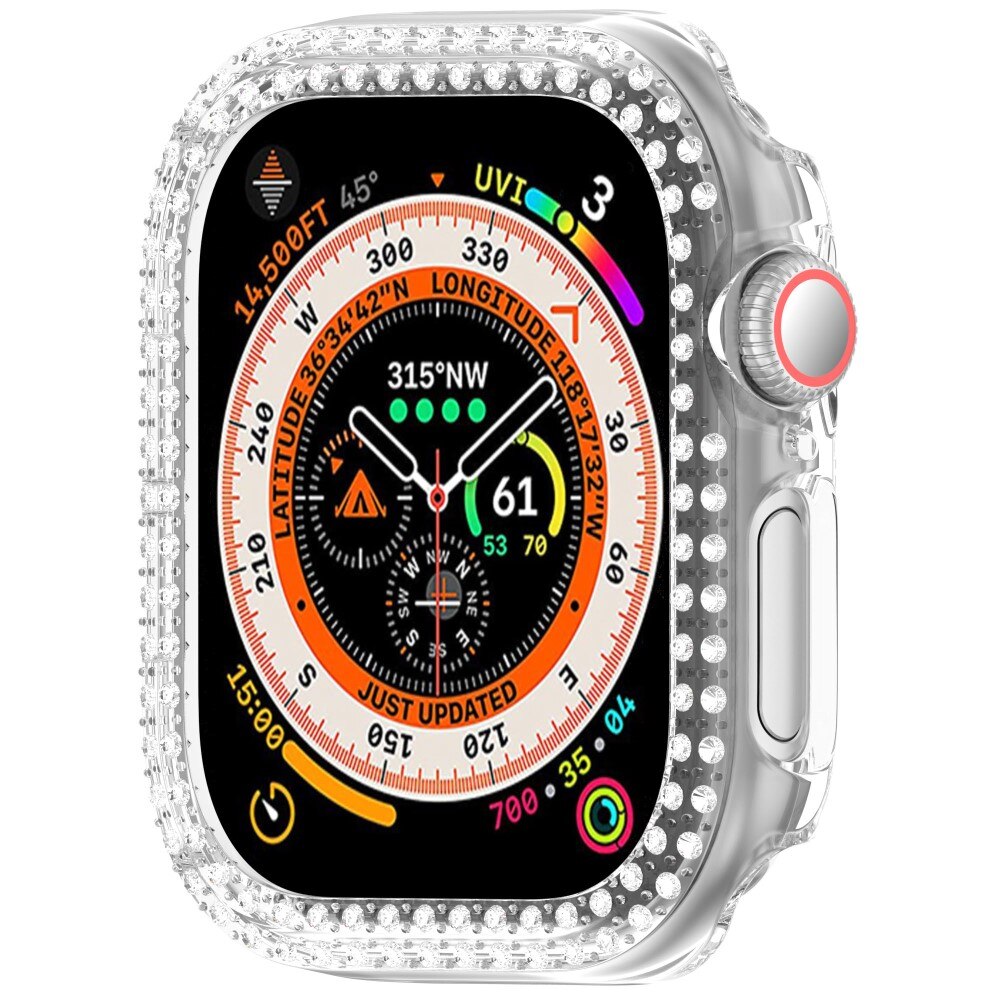 Apple Watch Series 10 42mm Rhinestone Case Transparent