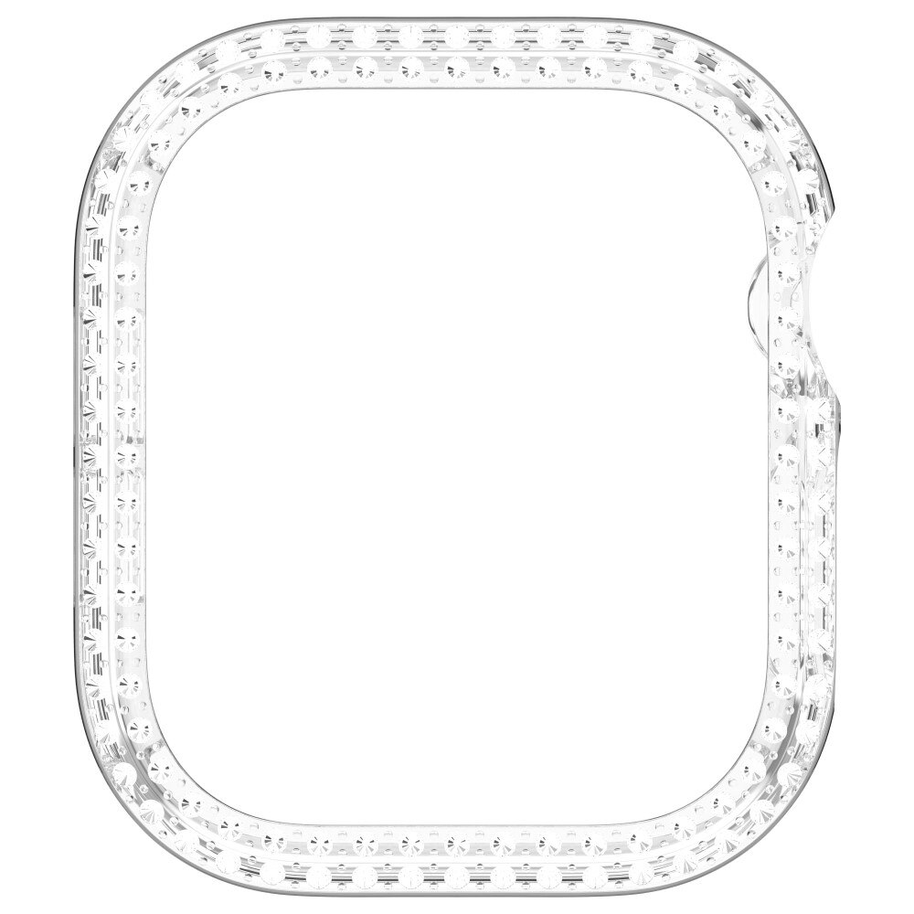 Apple Watch Series 10 46mm Rhinestone Case Transparent