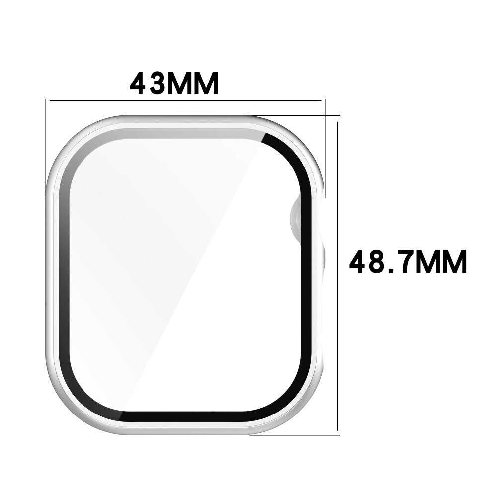 Apple Watch Series 10 46mm Full Cover Case Transparent