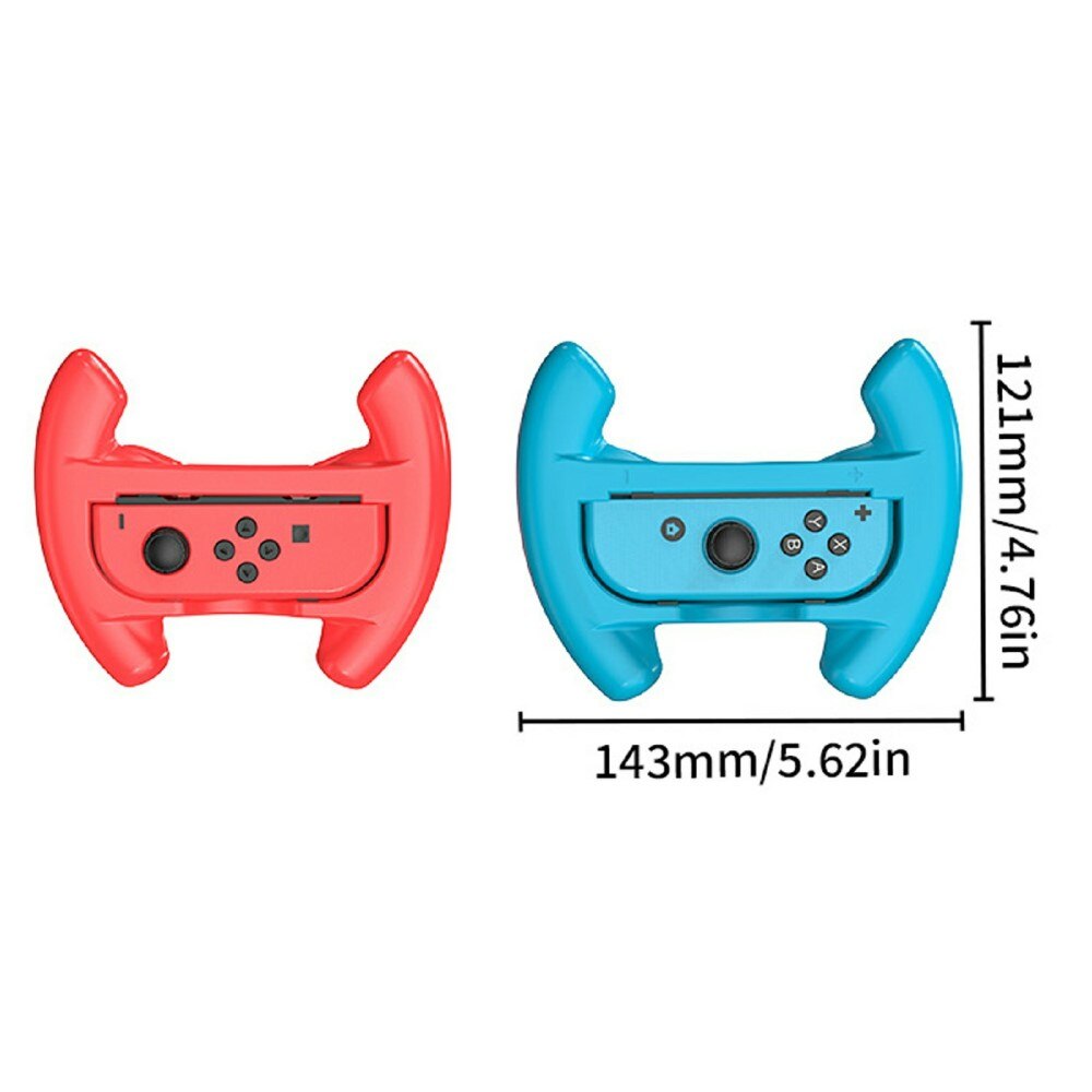 Joy-Con Steering Wheel for Nintendo Switch Blue/Red