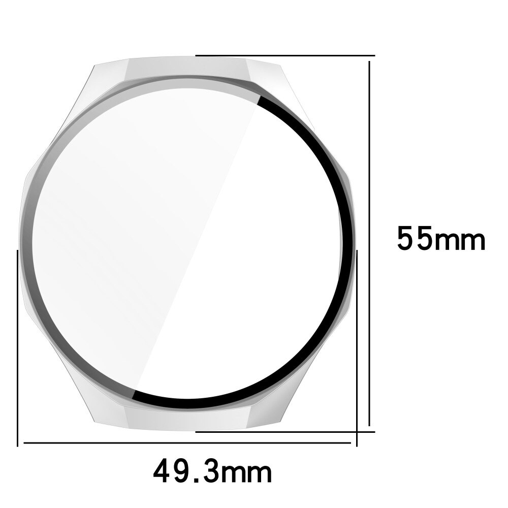 Huawei Watch GT 5 Pro 46mm Full Cover Case Transparent