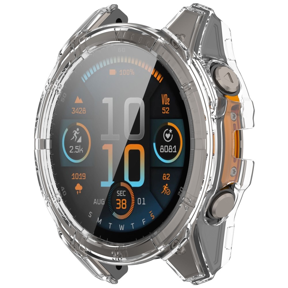 Garmin Fenix 8 47mm Full Cover Case Transparent