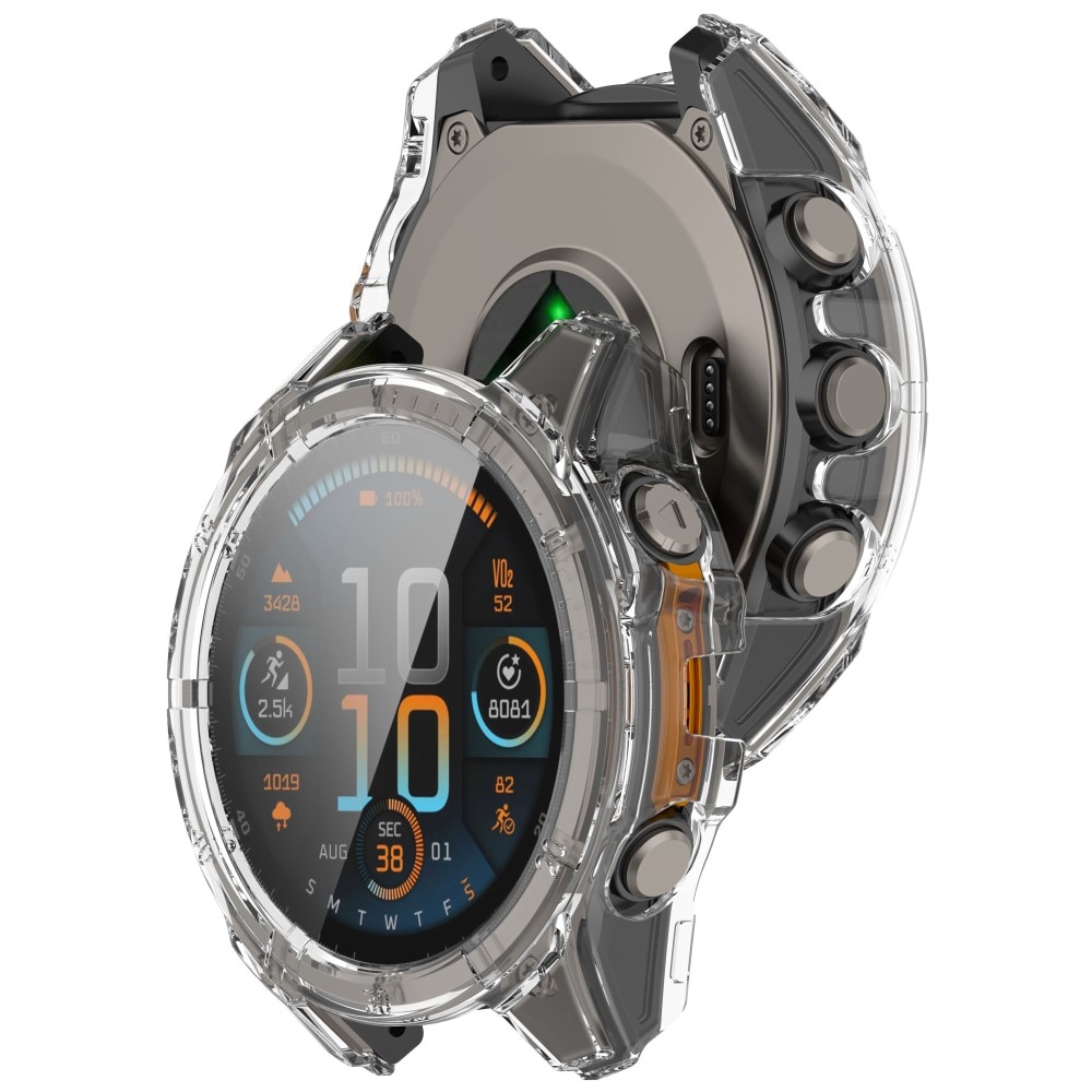 Garmin Fenix 8 47mm Full Cover Case Transparent