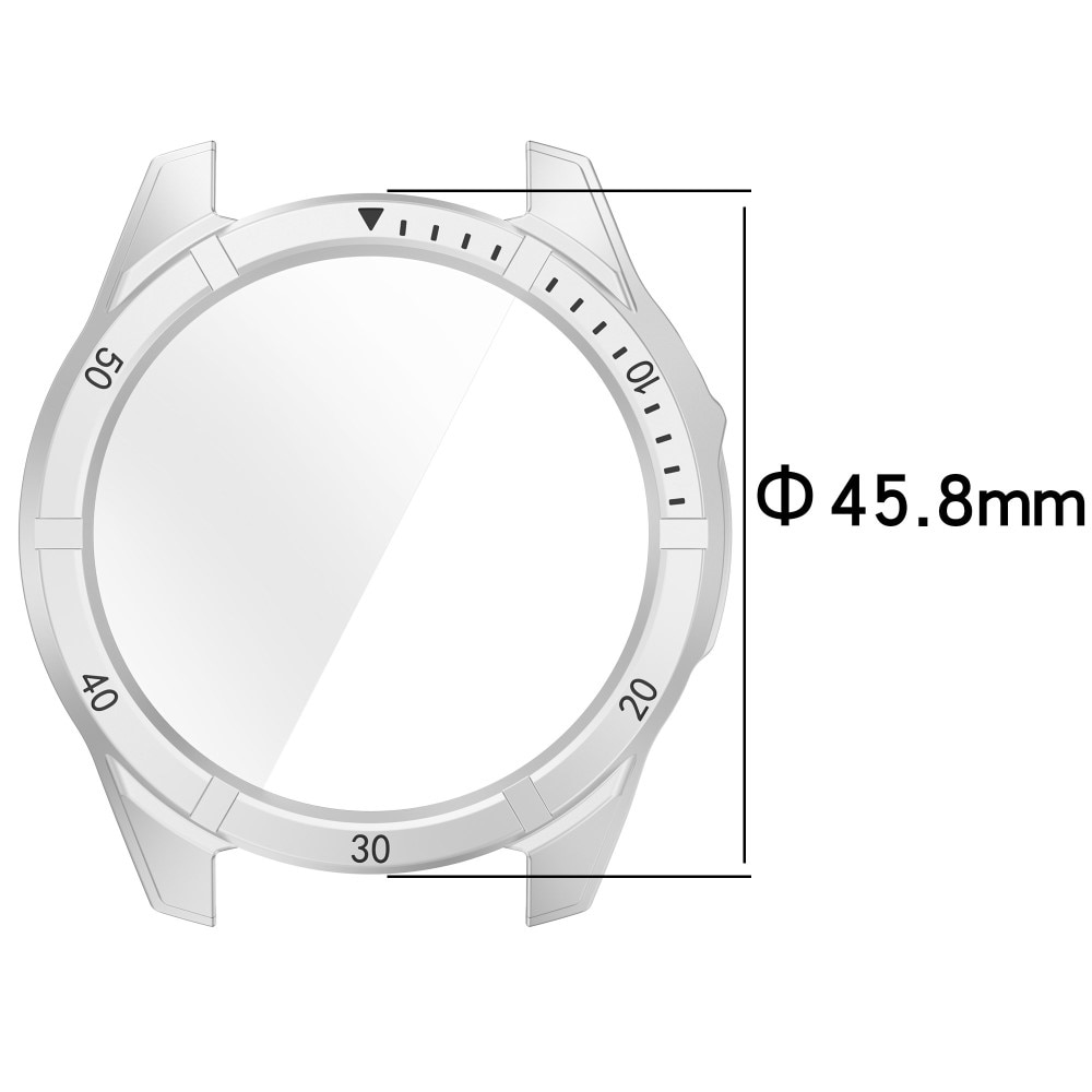 Garmin Fenix 8 43mm Full Cover Case Transparent