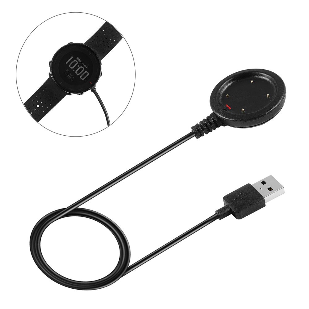 Polar Grit X Pro Magnetic Charger Black