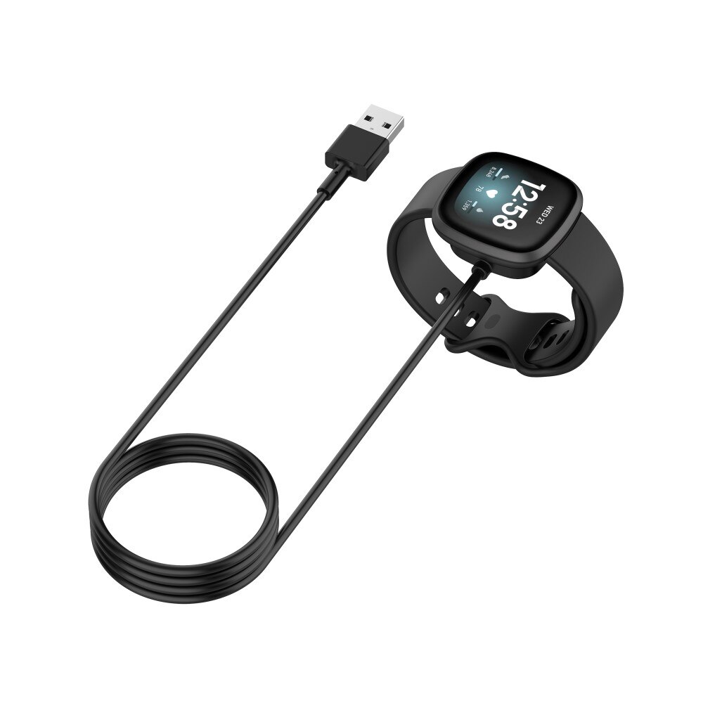 Fitbit Versa 3 Magnetic Charger Black