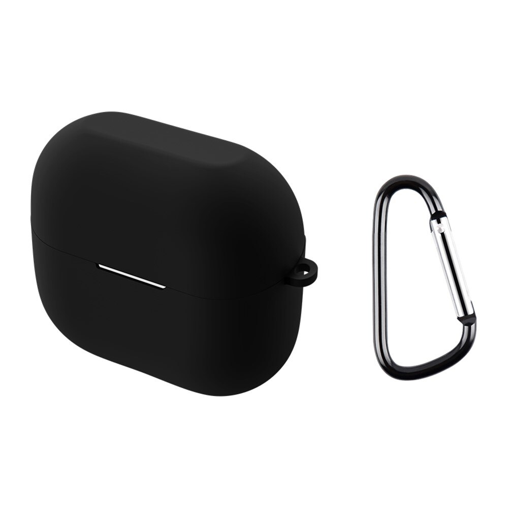 Silicone Cover with Carabiner Samsung Galaxy Buds 3 Pro Black