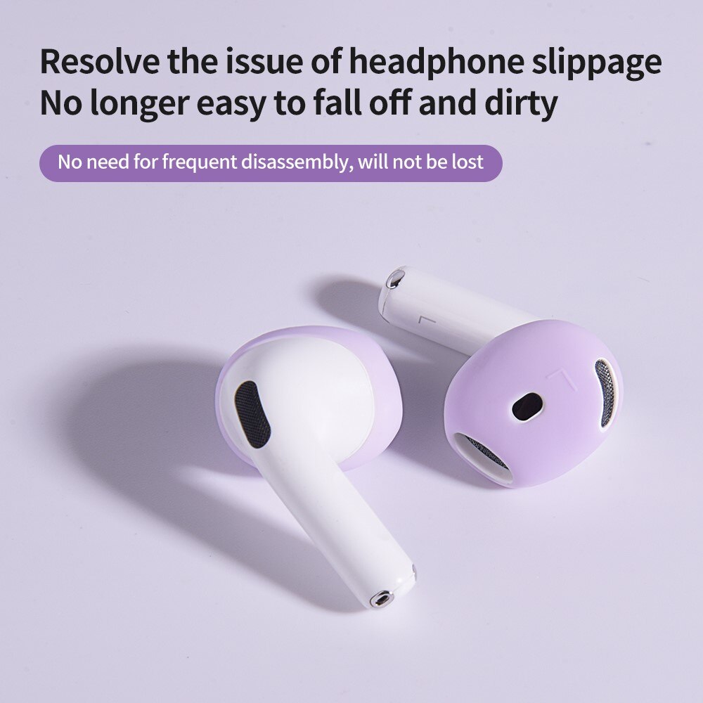 Apple AirPods 4 Earpads Silicone White