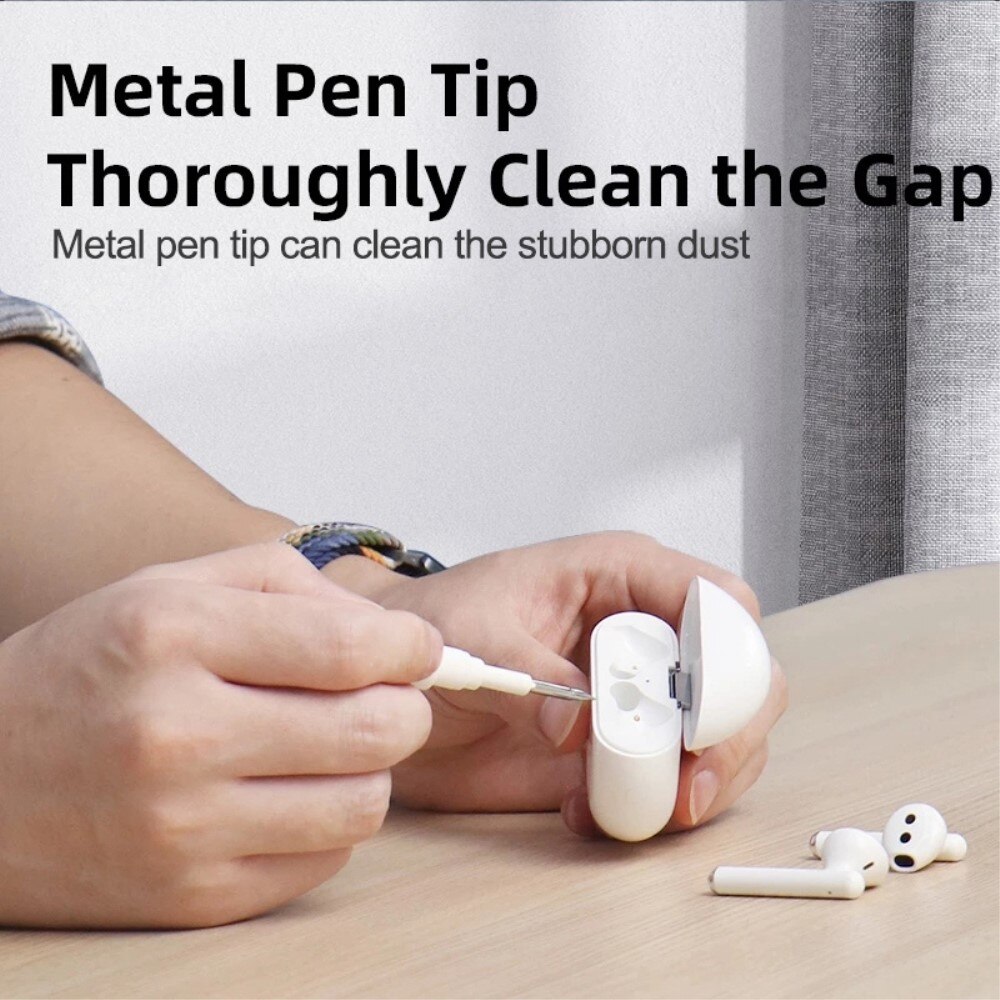 Cleaning Pen for Headphones White