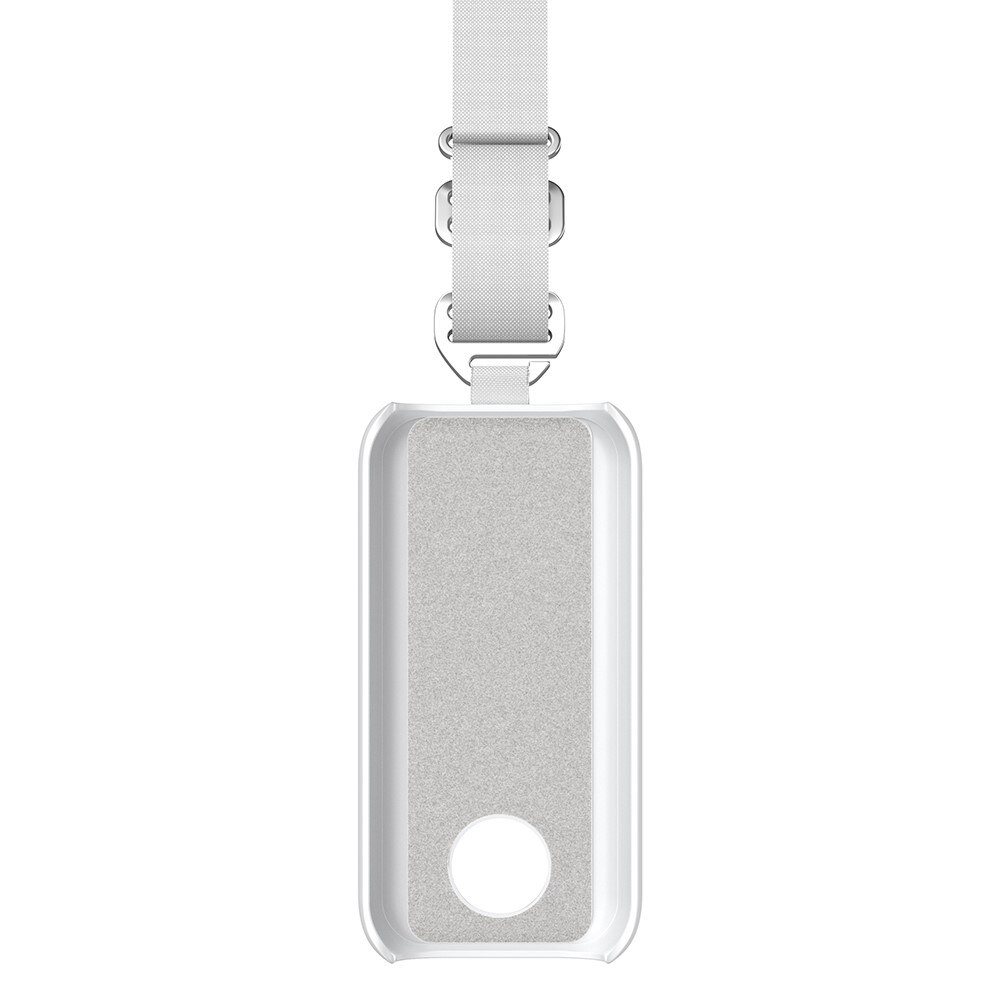 Apple Vision Pro Battery Case with Clip and Shoulder Strap White