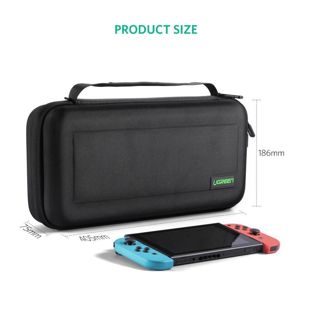 Storage Bag for Nintendo Switch OLED and Accessories Black