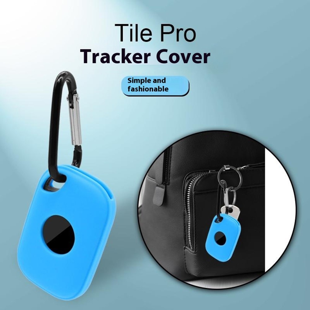 Tile Pro (2024) Silicone Keychain Case Black