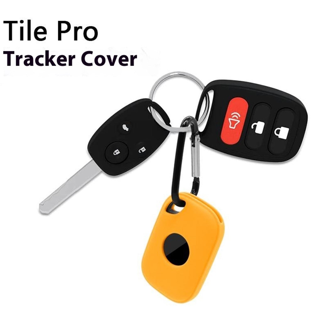 Tile Pro (2024) Silicone Keychain Case Black