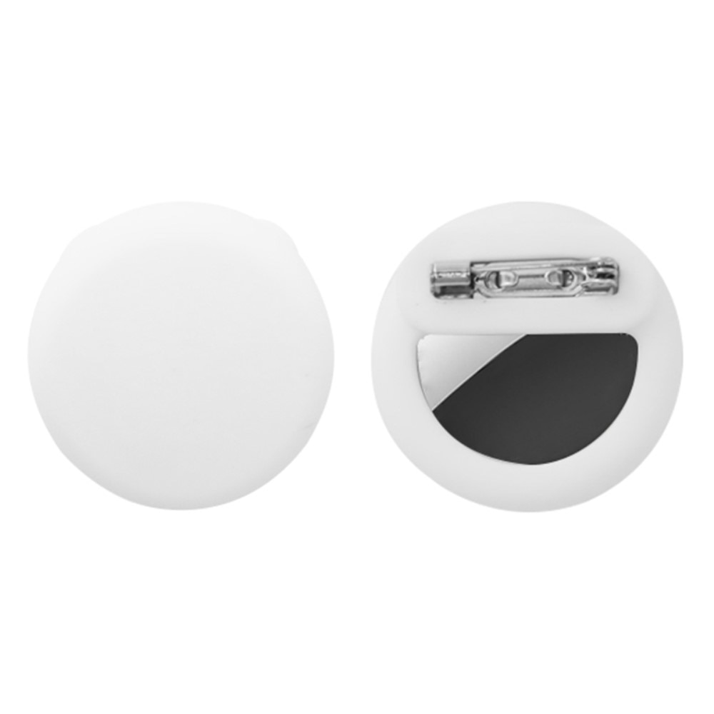 Apple AirTag Silicone Cover with Safety Pin White