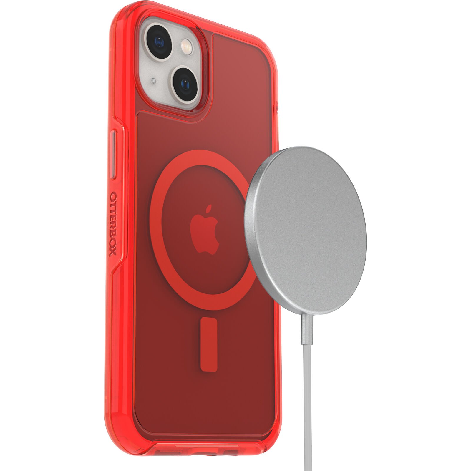 iPhone 13 Symmetry Plus MagSafe Case Red