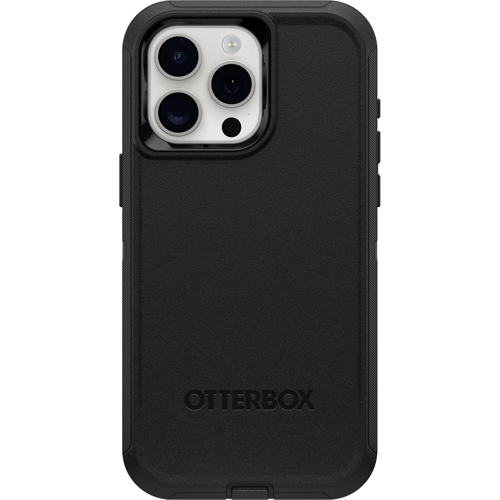 iPhone 15 Pro Max Defender Case Black