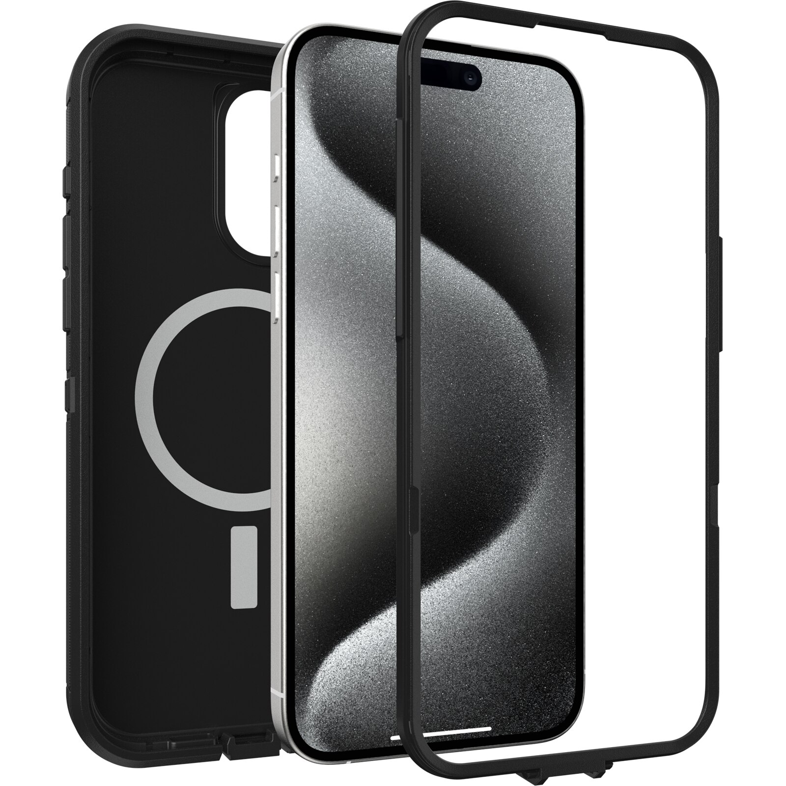 iPhone 15 Pro Max Defender XT Case Black