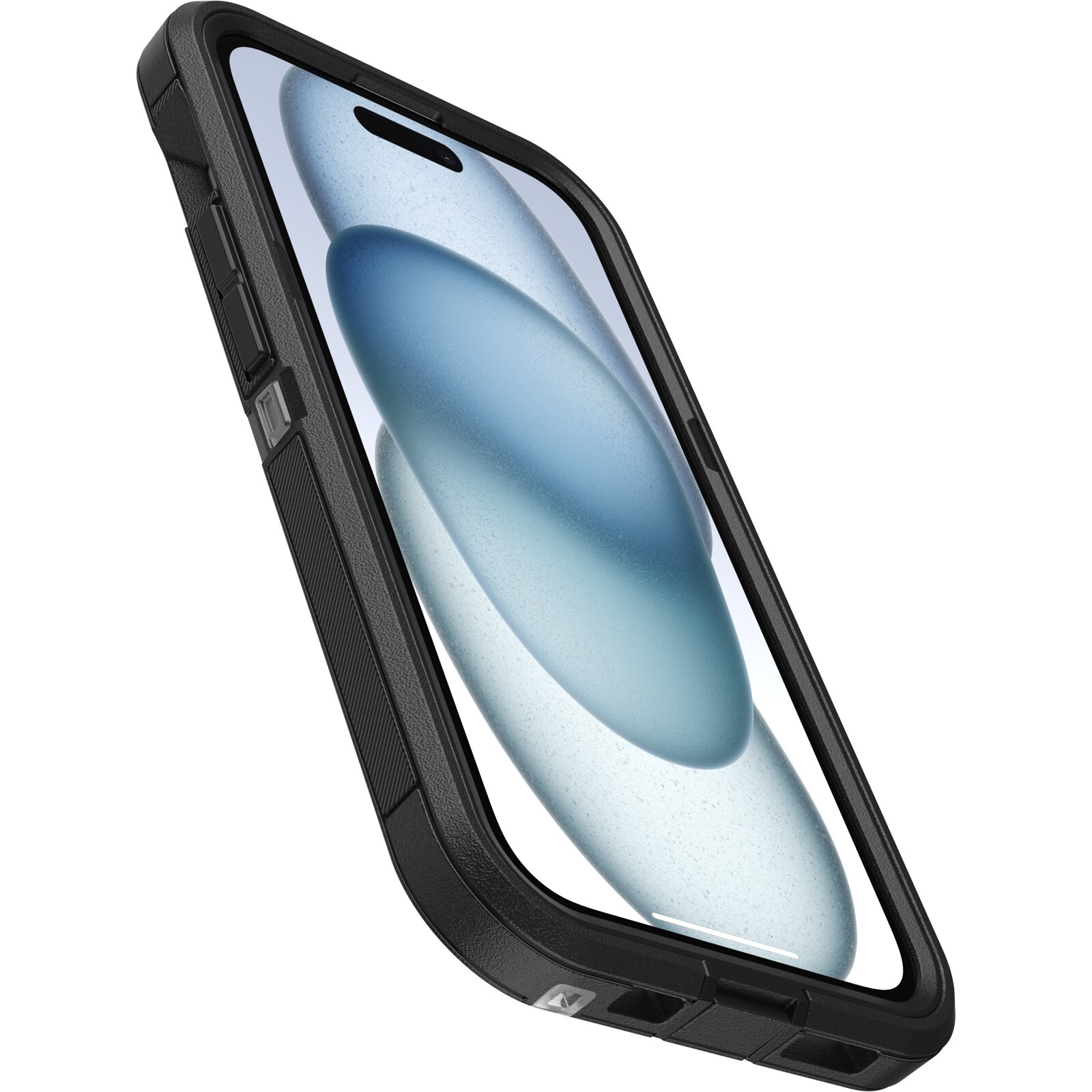 iPhone 15 Defender XT Case Black/Clear