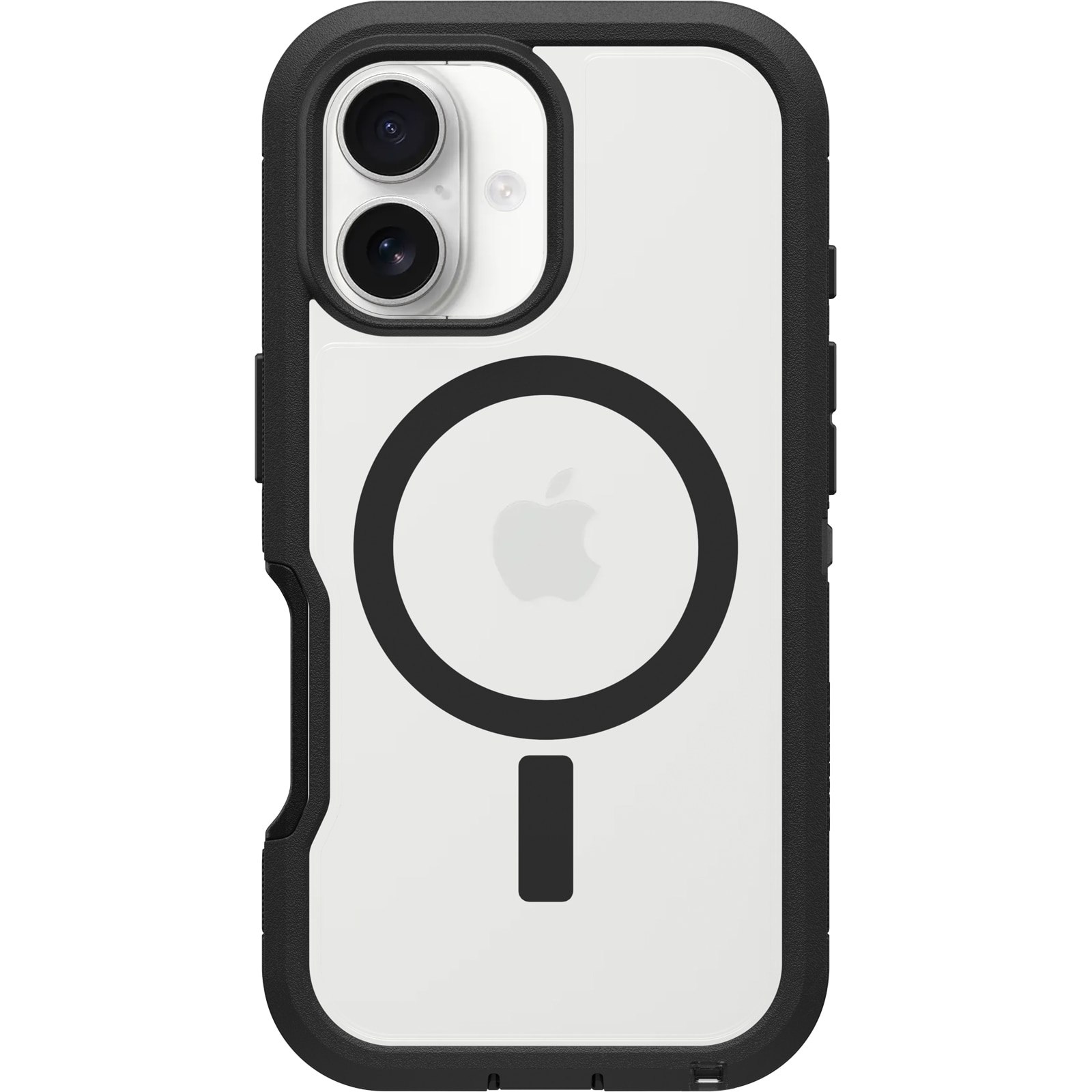 iPhone 16 Defender XT Case Clear/Black