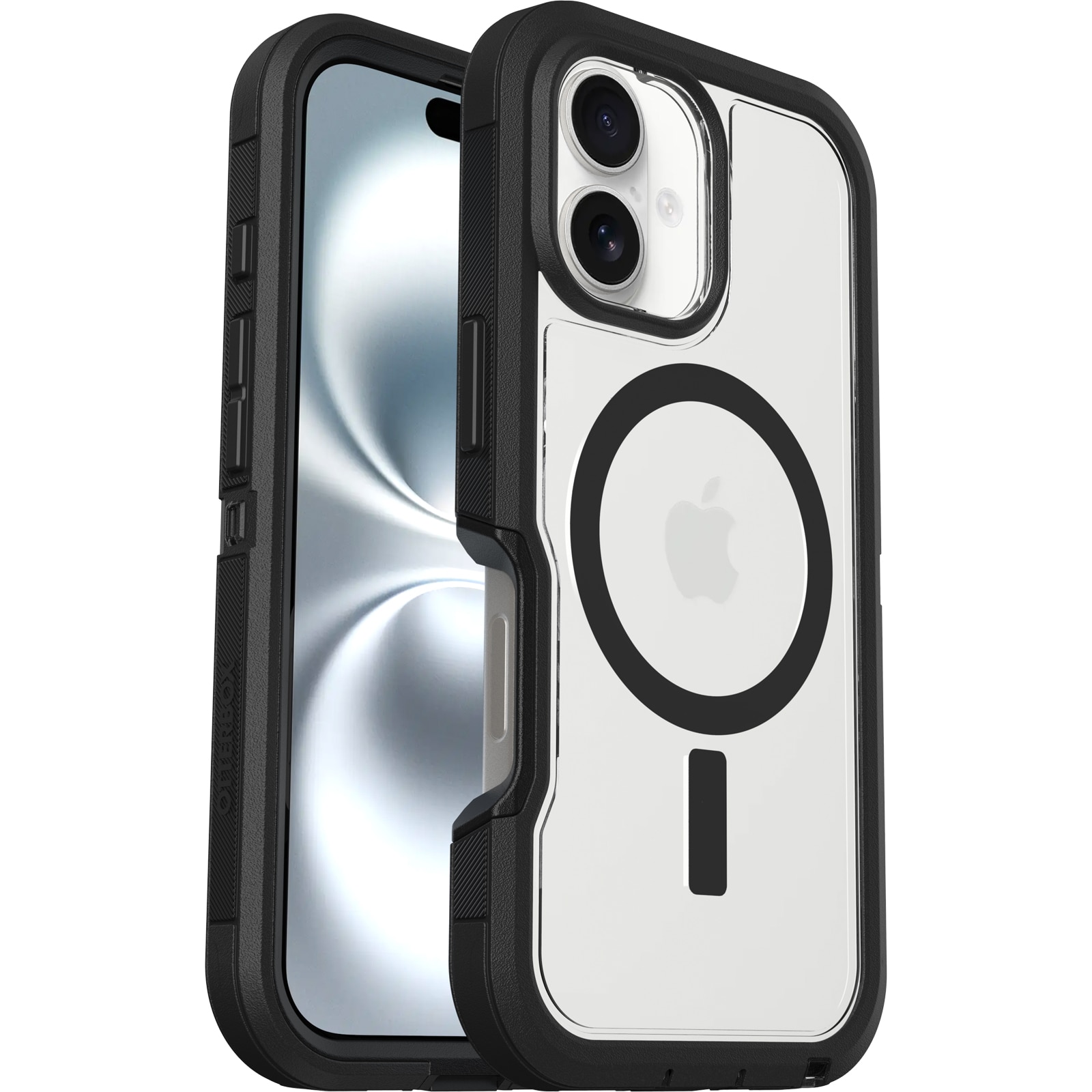 iPhone 16 Defender XT Case Clear/Black