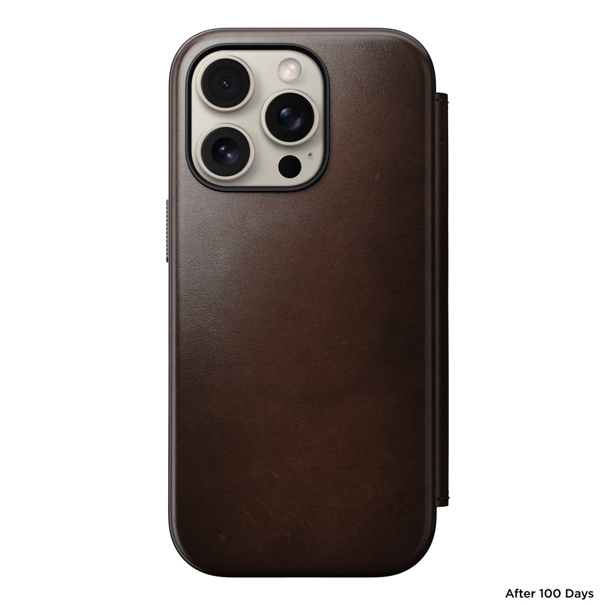 iPhone 16 Pro Modern Horween Leather Folio MagSafe Rustic Brown